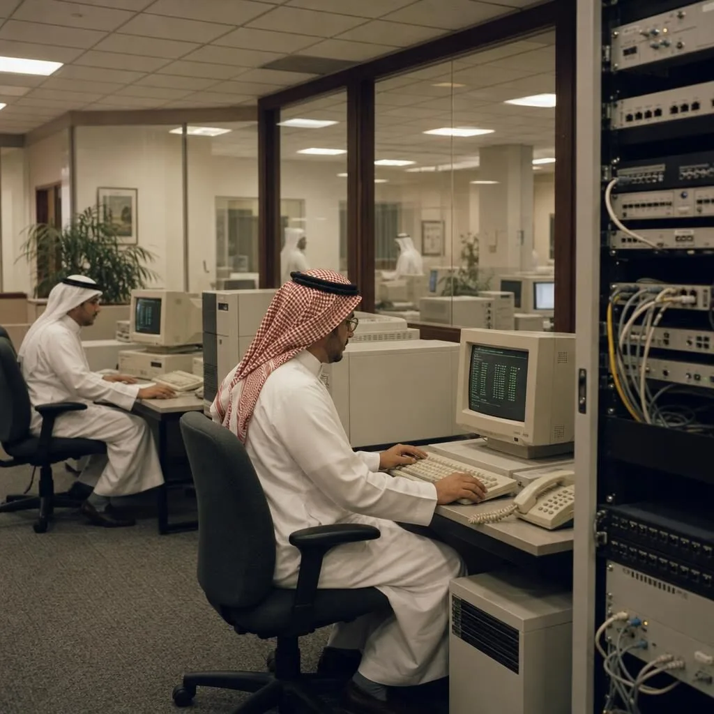 التوسع في مجال التقنية في التسعينيات